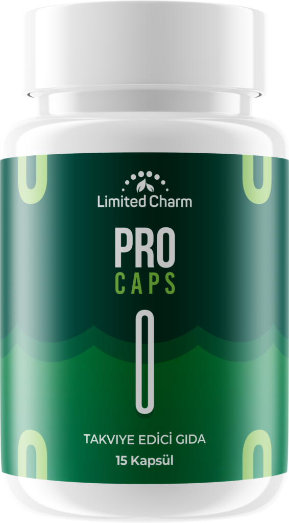 Embalagem do produto Pro Caps